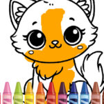 Cute Animals Coloring   Adorable Fun for Kids